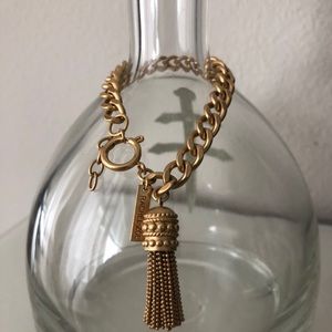 Rachel Zoe gold link bracelet